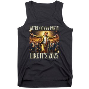 Trump Dance New Year 2025 Party Inauguration Maga Republican Tank Top