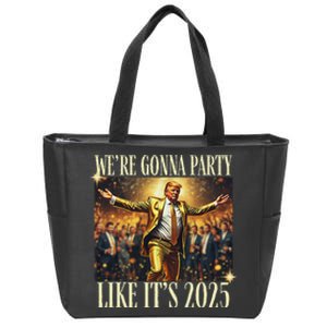 Trump Dance New Year 2025 Party Inauguration Maga Republican Zip Tote Bag