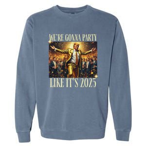 Trump Dance New Year 2025 Party Inauguration Maga Republican Garment-Dyed Sweatshirt