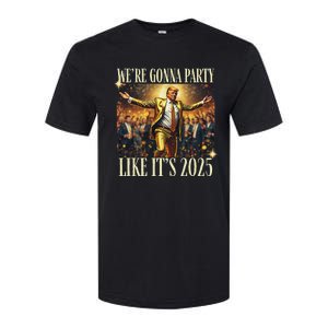 Trump Dance New Year 2025 Party Inauguration Maga Republican Softstyle CVC T-Shirt