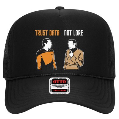 Trust Data Not Lore Trucker Hat