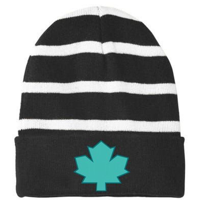 Total Drama Owen Collection Striped Beanie with Solid Band