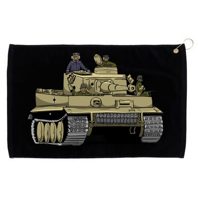 The Dogs Of War Tiger Tank Grommeted Golf Towel