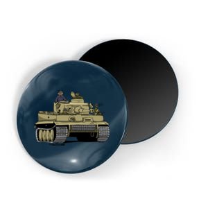 The Dogs Of War Tiger Tank Magnet