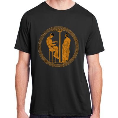 The Delphic Oracle King Aigeus In Front Of The Pythia Adult ChromaSoft Performance T-Shirt