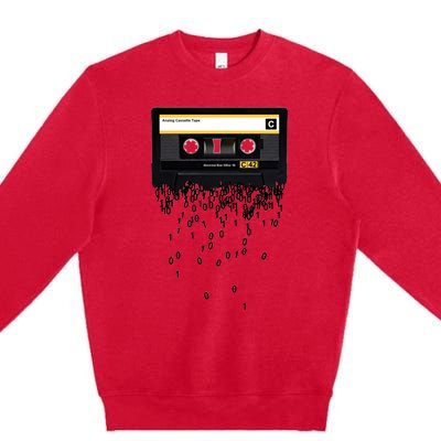 The Death Of The Cassette Tape. Premium Crewneck Sweatshirt