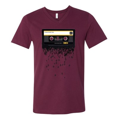 The Death Of The Cassette Tape. V-Neck T-Shirt