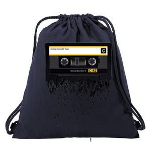 The Death Of The Cassette Tape. Drawstring Bag