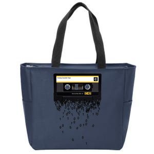 The Death Of The Cassette Tape. Zip Tote Bag