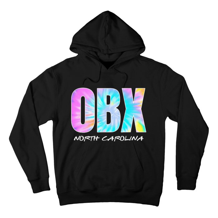 Tie Dye OBX North Carolina Outer Banks Hoodie