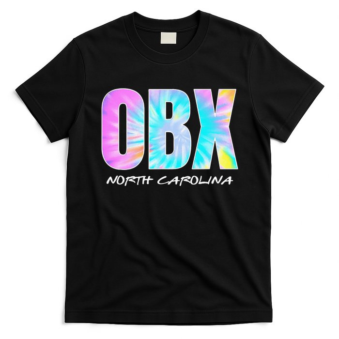 Tie Dye OBX North Carolina Outer Banks T-Shirt