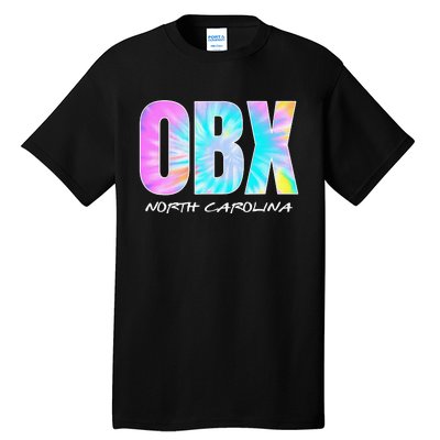 Tie Dye OBX North Carolina Outer Banks Tall T-Shirt