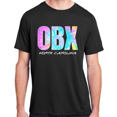 Tie Dye OBX North Carolina Outer Banks Adult ChromaSoft Performance T-Shirt