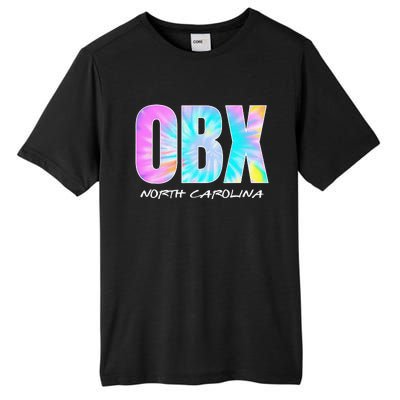 Tie Dye OBX North Carolina Outer Banks Tall Fusion ChromaSoft Performance T-Shirt