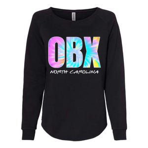 Tie Dye OBX North Carolina Outer Banks Womens California Wash Sweatshirt