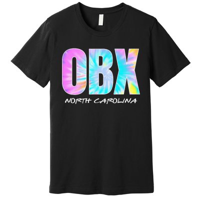 Tie Dye OBX North Carolina Outer Banks Premium T-Shirt