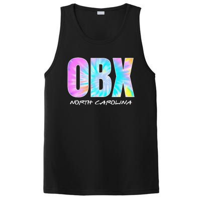 Tie Dye OBX North Carolina Outer Banks PosiCharge Competitor Tank