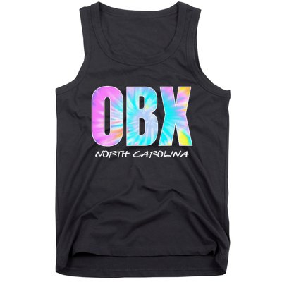 Tie Dye OBX North Carolina Outer Banks Tank Top