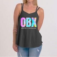 Tie Dye OBX North Carolina Outer Banks Women's Strappy Tank