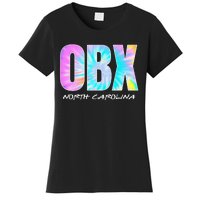 Tie Dye OBX North Carolina Outer Banks Women's T-Shirt