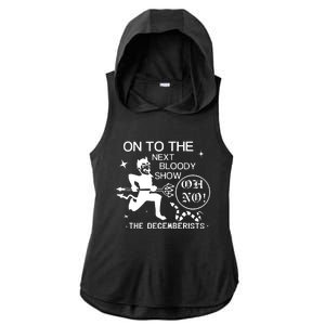 The Decemberists Oh No Ladies PosiCharge Tri-Blend Wicking Draft Hoodie Tank