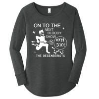 The Decemberists Oh No Women's Perfect Tri Tunic Long Sleeve Shirt