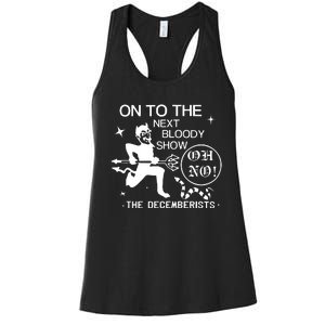 The Decemberists Oh No Women's Racerback Tank