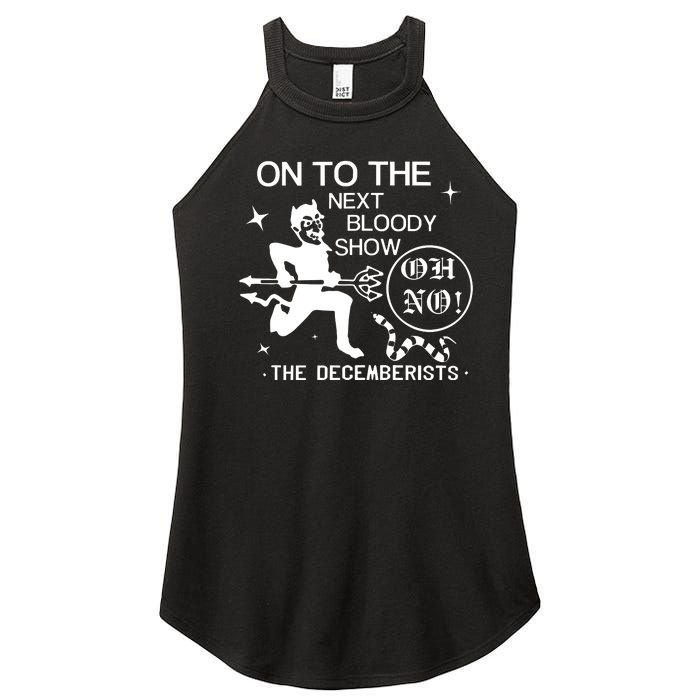 The Decemberists Oh No Women's Perfect Tri Rocker Tank