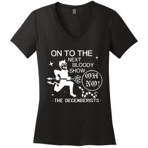 The Decemberists Oh No Women's V-Neck T-Shirt