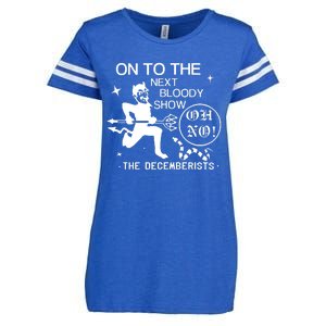 The Decemberists Oh No Enza Ladies Jersey Football T-Shirt