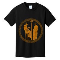 The Delphic Oracle King Aigeus In Front Of The Pythia Kids T-Shirt