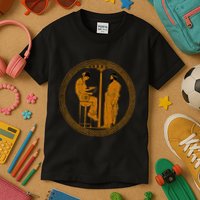 The Delphic Oracle King Aigeus In Front Of The Pythia Kids T-Shirt