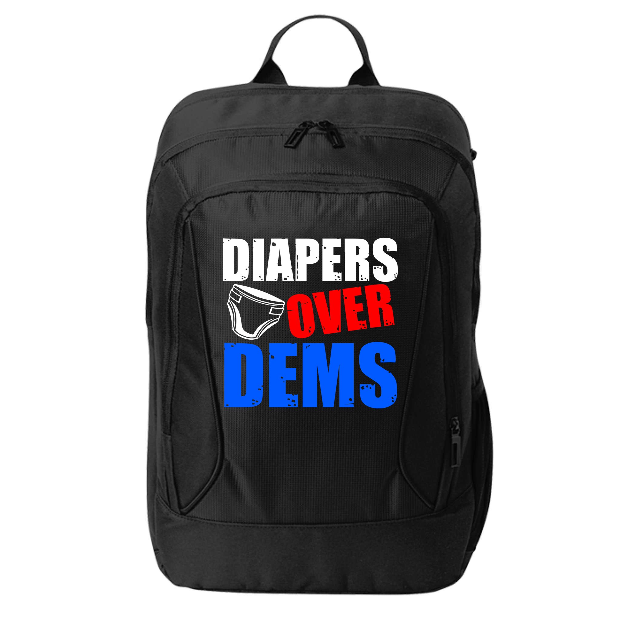 Trump Diapers Over Dems City Backpack