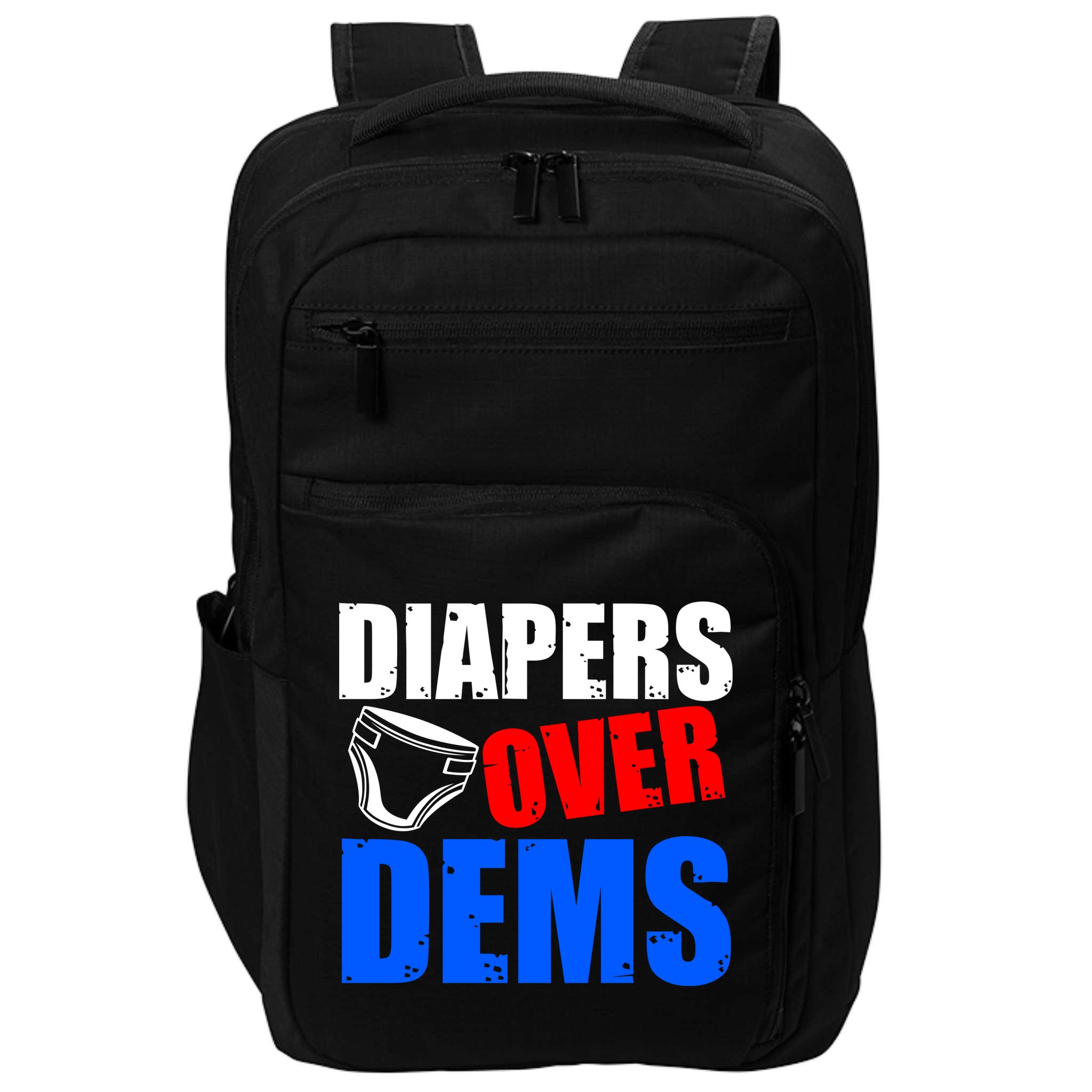 Trump Diapers Over Dems Impact Tech Backpack