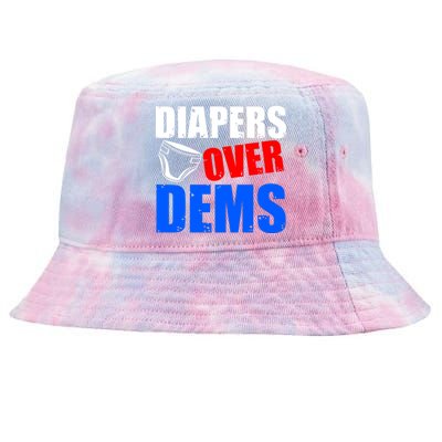 Trump Diapers Over Dems Tie-Dyed Bucket Hat