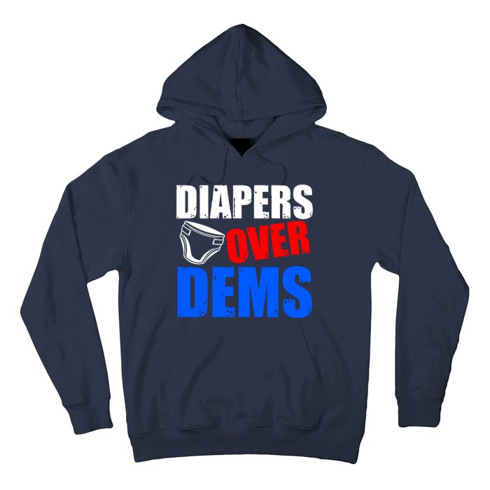 Trump Diapers Over Dems Hoodie