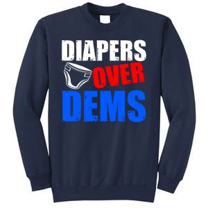 Trump Diapers Over Dems Sweatshirt