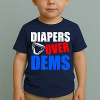 Trump Diapers Over Dems Toddler T-Shirt
