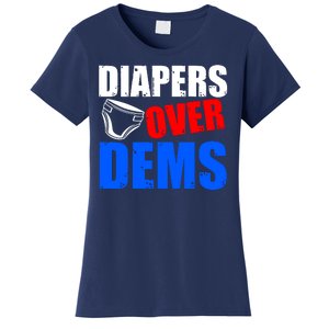 Trump Diapers Over Dems Women's T-Shirt