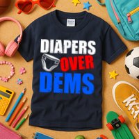 Trump Diapers Over Dems Kids T-Shirt