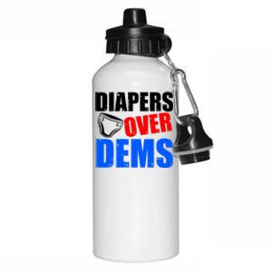 Trump Diapers Over Dems Aluminum Water Bottle