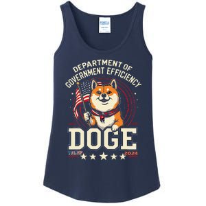 Trump Department Of Government Efficiency Ladies Essential Tank