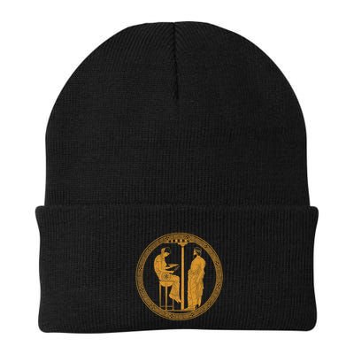 The Delphic Oracle King Aigeus In Front Of The Pythia Knit Cap Winter Beanie