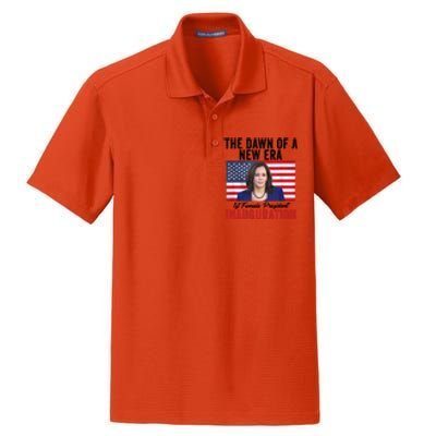 The Dawn Of A New Era 1st Female President Kamala Harris Dry Zone Grid Polo