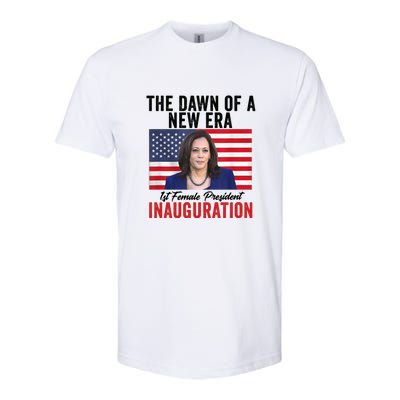 The Dawn Of A New Era 1st Female President Kamala Harris Softstyle CVC T-Shirt