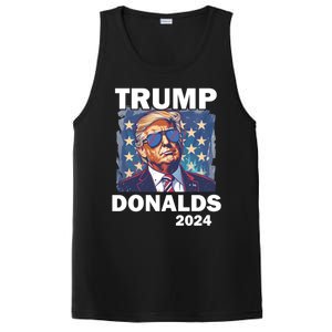 Trump Donalds Presidential Election 2024 Gift PosiCharge Competitor Tank