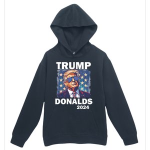 Trump Donalds Presidential Election 2024 Gift Urban Pullover Hoodie