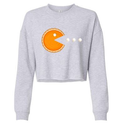 Thanksgiving Day Pumpkin Pie Gift Cropped Pullover Crew