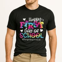 Tie Dye Paraprofessional Happy First Day Of School Funny Performance Shirt