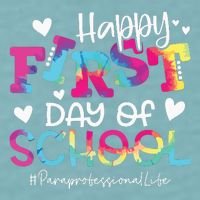 Tie Dye Paraprofessional Happy First Day Of School Funny Sueded Cloud Jersey T-Shirt